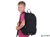 Hátizsák, notebook tartóval, PULSE "Solo Black", fekete