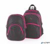 Hátizsák, 2in1, notebook tartóval és audió csatlakozóval, PULSE "Teens", pink-fekete