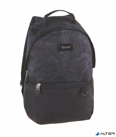 Hátizsák, notebook tartóval, PULSE 'Cloud', sötétszürke