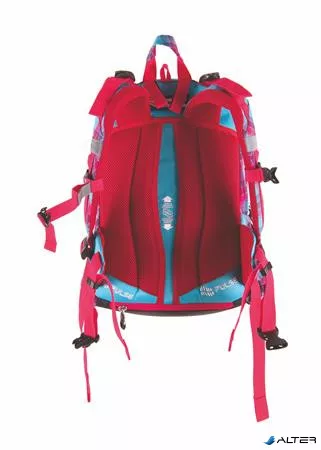 Hátizsák, anatómiai, PULSE "Anatomic Kitty Love", világoskék-rózsaszín