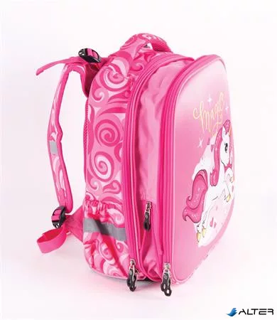 Hátizsák, anatómiai, PULSE 'Anatomic Cube Pink Magic', rózsaszín