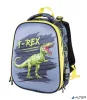 Hátizsák, anatómiai, PULSE 'Anatomic Cube T-Rex', fekete-zöld