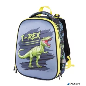   Hátizsák, anatómiai, PULSE 'Anatomic Cube T-Rex', fekete-zöld