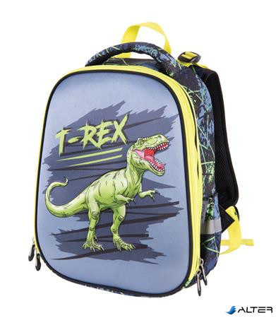 Hátizsák, anatómiai, PULSE "Anatomic Cube T-Rex", fekete-zöld