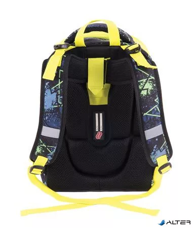 Hátizsák, anatómiai, PULSE 'Anatomic Cube T-Rex', fekete-zöld