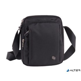   Oldaltáska, tablet tartóval, PULSE "Moon", fekete