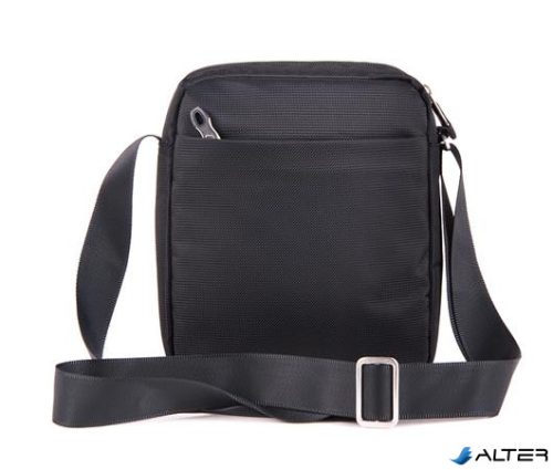 Oldaltáska, tablet tartóval, PULSE "Moon", fekete