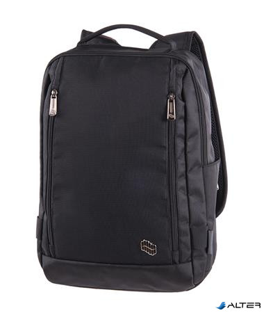 Hátizsák, notebook tartóval, PULSE "Virgo", fekete