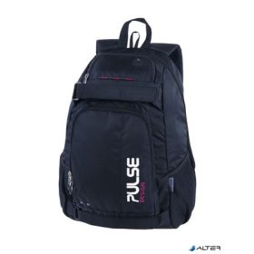   Hátizsák, notebook tartóval, PULSE "Scate", fekete