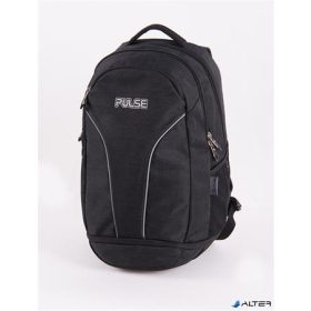   Hátizsák notebook tartóval, PULSE "Olymp", fekete