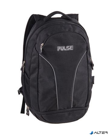 Hátizsák notebook tartóval, PULSE "Olymp", fekete