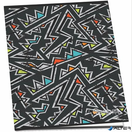 Füzet, tűzött, A4, kockás, 52 lap, PULSE 'Boys'