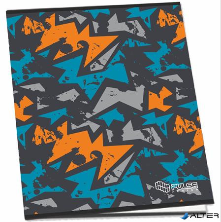 Füzet, tűzött, A4, kockás, 52 lap, PULSE 'Boys'