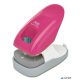 Kapocs nélküli tűzőgép, asztali, 10 lap, PLUS, rózsaszín