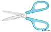 Olló, általános, 17,5 cm, PLUS "Fitcut Curve", világoskék