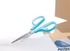 Olló, általános, 17,5 cm, PLUS "Fitcut Curve", világoskék