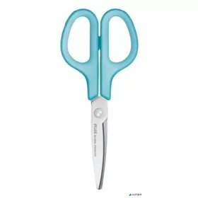   Olló, általános, balkezes, 17,5 cm, PLUS "Fitcut Curve", világoskék