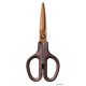 Olló, általános, 17,5 cm, PLUS "Fitcut Curve Premium", bronz