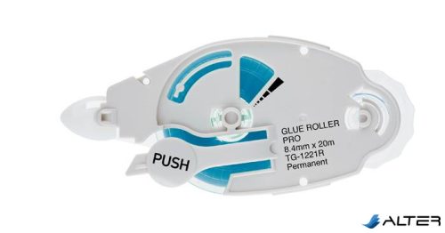Ragasztó roller utántöltő kazetta, 8,4mm x 20 m, PLUS