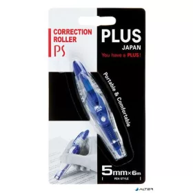 Hibajavító roller, 5mm x 6m, PLUS "PS", kék