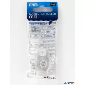   Utántöltő kazetta, 4,2mm x 6m, PLUS "MR" hibajavítóhoz