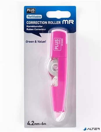 Hibajavító roller, 4,2mm x 6m, PLUS 'MR', pink
