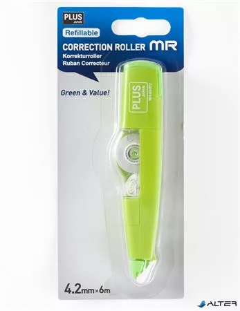 Hibajavító roller, 4,2mm x 6m, PLUS 'MR', zöld