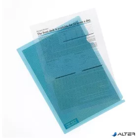 Genotherm, "L", adatvédelmi, A4, PP, PLUS, kék