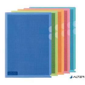   Genotherm, 'L', adatvédelmi, A4, PP, PLUS, 5 különböző szín