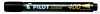 Alkoholos marker, 1,5-4 mm, vágott, PILOT 'Permanent Marker 400', fekete