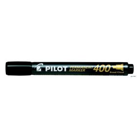   Alkoholos marker, 1,5-4 mm, vágott, PILOT 'Permanent Marker 400', fekete