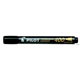   Alkoholos marker, 1,5-4 mm, vágott, PILOT "Permanent Marker 400", fekete