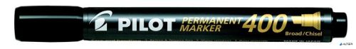 Alkoholos marker, 1,5-4 mm, vágott, PILOT 'Permanent Marker 400', fekete