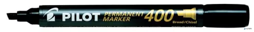 Alkoholos marker, 1,5-4 mm, vágott, PILOT 'Permanent Marker 400', fekete