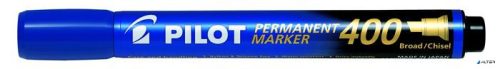 Alkoholos marker, 1,5-4 mm, vágott, PILOT 'Permanent Marker 400', kék