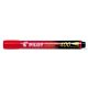 Alkoholos marker, 1,5-4 mm, vágott, PILOT 'Permanent Marker 400', piros