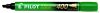 Alkoholos marker, 1,5-4 mm, vágott, PILOT 'Permanent Marker 400', zöld