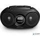Rádió, CD-lejátszóval, PHILIPS "AZ215", fekete