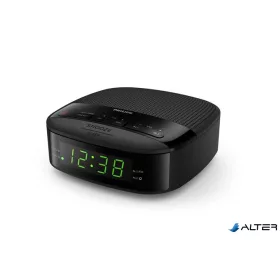  Rádió, digitális órával, PHILIPS "TAR3205", fekete
