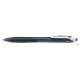 Golyóstoll, 0,21 mm, nyomógombos, PILOT "Rexgrip EF", fekete