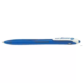   Golyóstoll, 0,18 mm, nyomógombos, PILOT "Rexgrip EF", kék