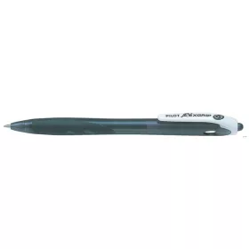   Golyóstoll, 0,22 mm, nyomógombos, PILOT "Rexgrip", fekete