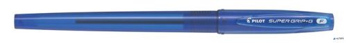 Golyóstoll, 0,22 mm, kupakos, PILOT 'Super Grip G', kék
