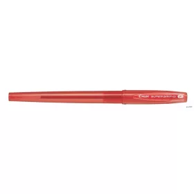   Golyóstoll, 0,22 mm, kupakos, PILOT "Super Grip G", piros