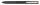 Golyóstoll, 0,27 mm, nyomógombos, fekete, PILOT 'Super Grip G', négyszínű