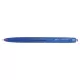 Golyóstoll, 0,22 mm, nyomógombos, PILOT "Super Grip G", kék