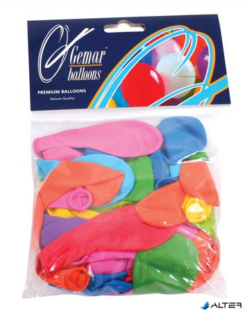 Léggömb, 18 cm, vegyes szín