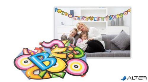 Felirat, 1,6 m, "Boldog Születésnapot"