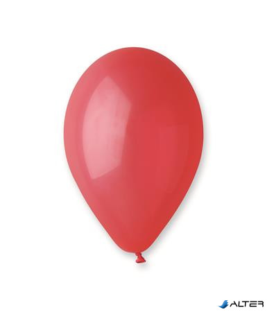 Léggömb, 30 cm, piros