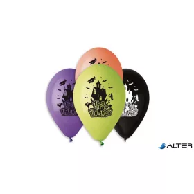 Léggömb, 30 cm, 'Halloween Kastély'